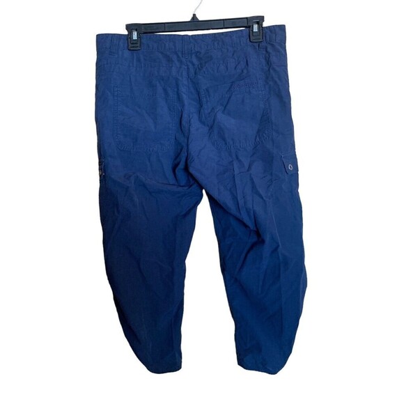Woolrich Womens Size 8 Blue Cropped Capri Nylon Blend Pants - Picture 3 of 5